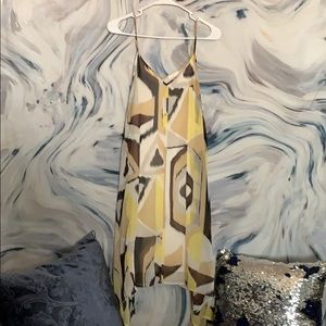 🔶 Yellow Abstract Dress 🔶
